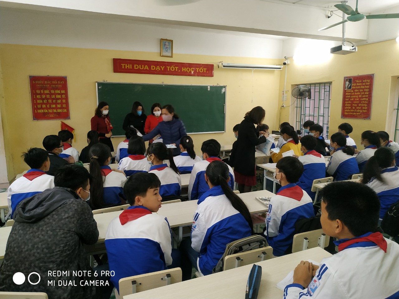 Ngành giáo dục huyện Hoa Lư chủ động phòng chống dịch viêm đường hô hấp cấp do chủng mới của virus Corona gây ra