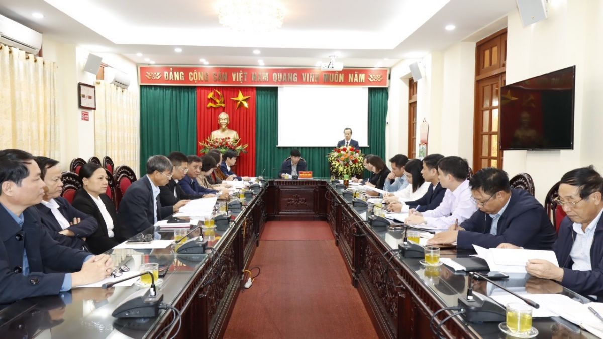 Ban Chỉ đạo 35 huyện Hoa Lư tổ chức hội nghị tổng kết công tác năm 2023, triển khai nhiệm vụ năm 2024.
