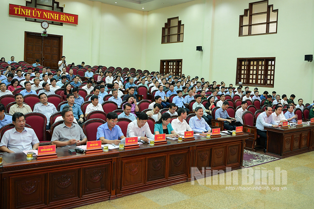 Triển khai công tác sắp xếp đơn vị hành chính cấp huyện, cấp xã tỉnh Ninh Bình, giai đoạn 2023-2030
