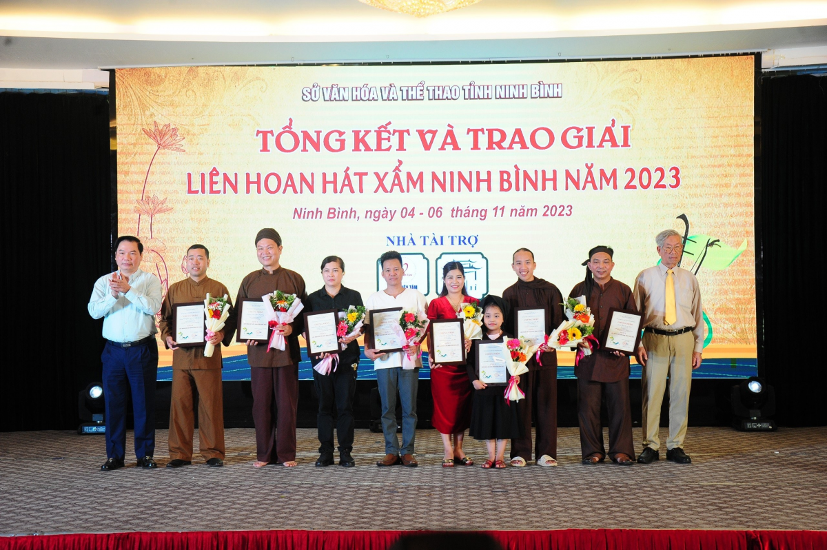 CLB hát Xẩm huyện Hoa Lư đạt 2 giải tại Liên hoan hát Xẩm Ninh Bình mở rộng năm 2023
