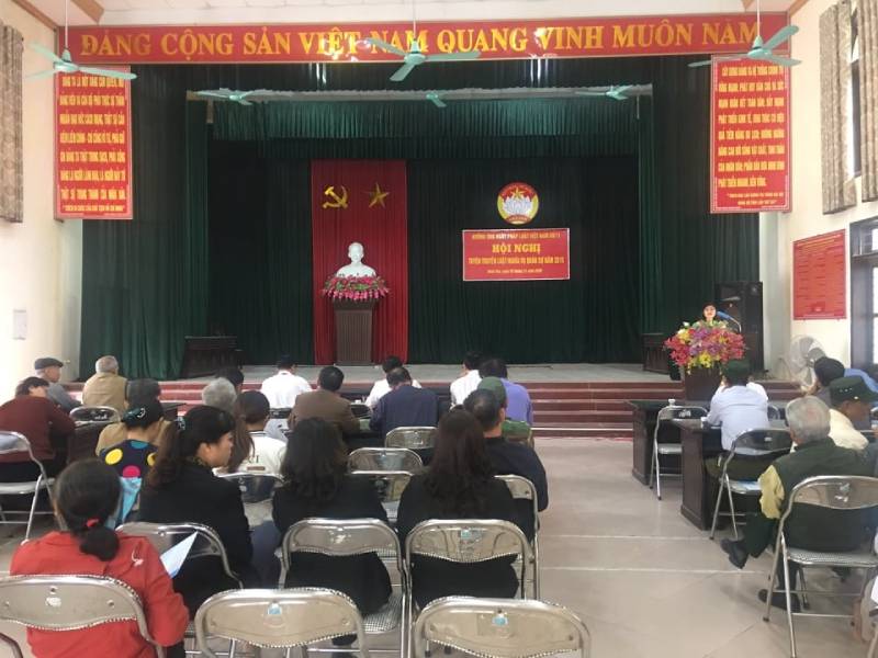 Hội đồng phối hợp phổ biến, giáo dục pháp luật huyện Hoa Lư  tổ chức hưởng ứng Ngày pháp luật Việt Nam năm 2020