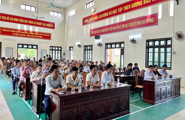 Hội nghị tuyên truyền, phổ biến pháp luật và trợ giúp pháp lý tại xã Ninh Hải
