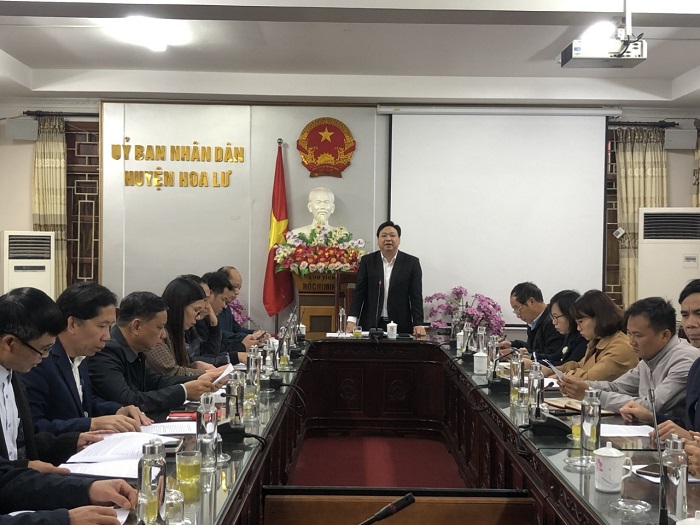 Ban đại diện HĐQT NHCSXH Huyện Hoa Lư tổ chức Hội nghị đánh giá kết quả hoạt động năm 2022, phương hướng nhiệm vụ năm 2023.