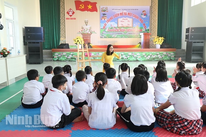 Hoa Lư tổ chức chuyên đề Ngày sách Việt Nam năm 2022