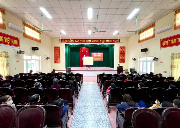 Phổ biến pháp luật về Dân số - Kế hoạch hoá gia đình  tại xã Ninh Thắng